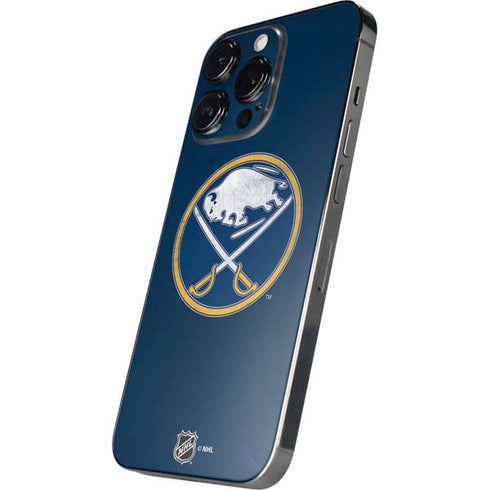 NHL Buffalo Sabres Distressed iPhone 13 Pro Max Skin
