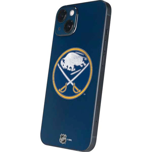 NHL Buffalo Sabres Distressed iPhone 14 Plus Skin