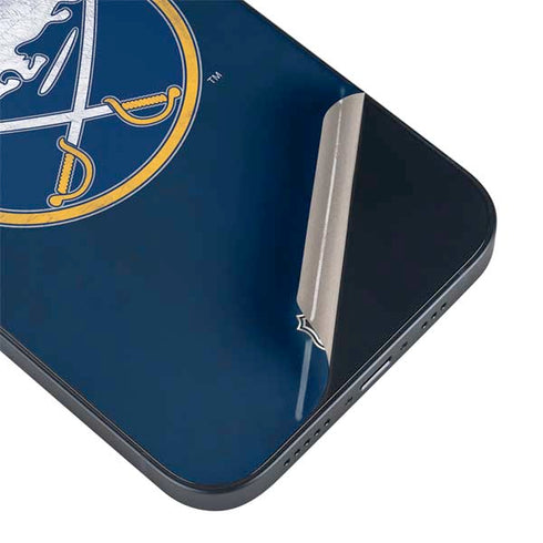NHL Buffalo Sabres Distressed iPhone 15 Plus Skin
