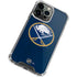 NHL Buffalo Sabres Distressed iPhone 14 Pro Clear Case
