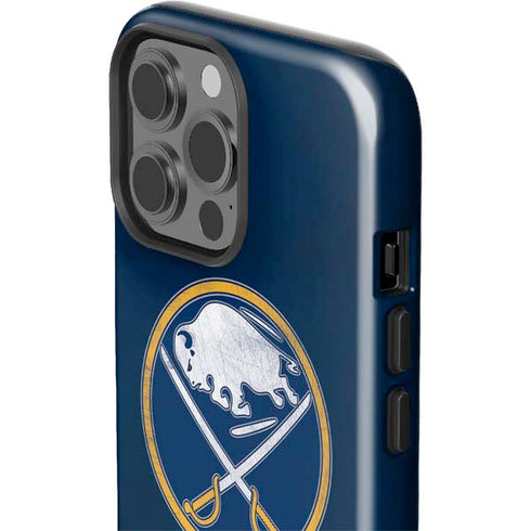 NHL Buffalo Sabres Distressed iPhone 15 Pro Max Impact Case