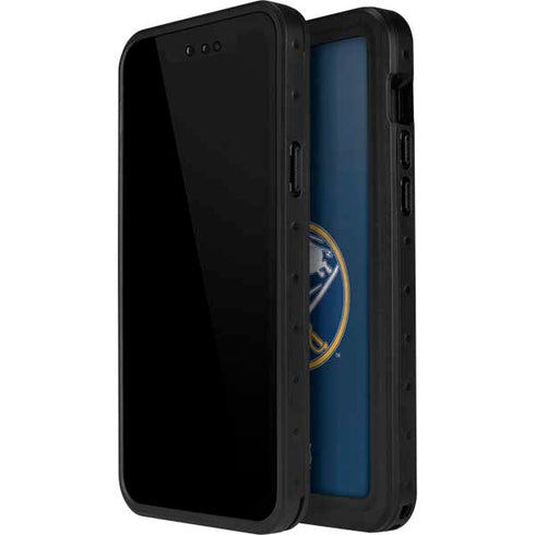 NHL Buffalo Sabres Distressed iPhone 15 Plus Waterproof Case