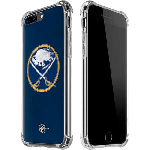NHL Buffalo Sabres Distressed iPhone 7/8 Plus Clear Case