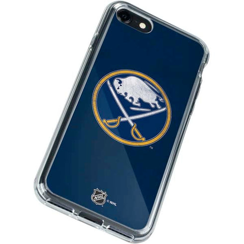 NHL Buffalo Sabres Distressed iPhone SE (2nd & 3rd Gen) Clear Case