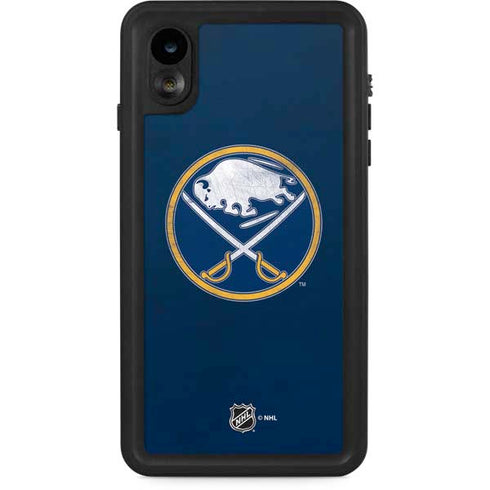 NHL Buffalo Sabres Distressed iPhone XR Waterproof Case