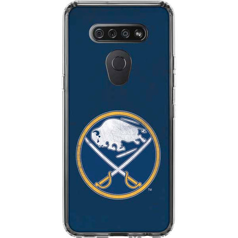 NHL Buffalo Sabres Distressed LG K51/Q51 Clear Case