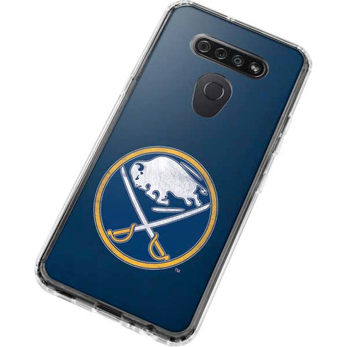 NHL Buffalo Sabres Distressed LG K51/Q51 Clear Case