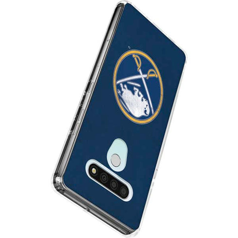 NHL Buffalo Sabres Distressed LG Stylo 6 Clear Case