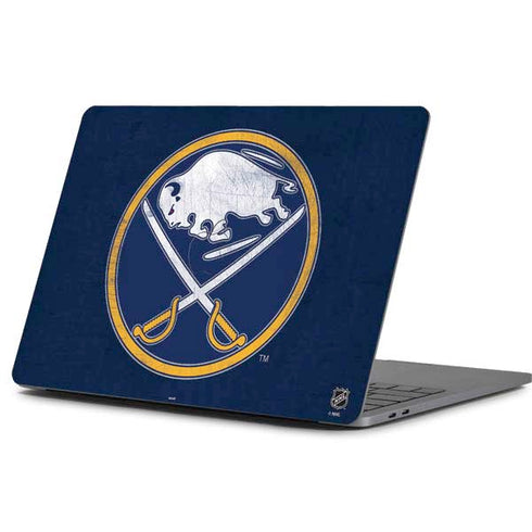 NHL Buffalo Sabres Distressed Apple MacBook Pro 13-inch Skin