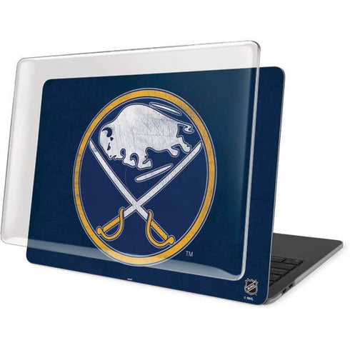 NHL Buffalo Sabres Distressed MacBook Pro 13in (2020) Case plus Skin