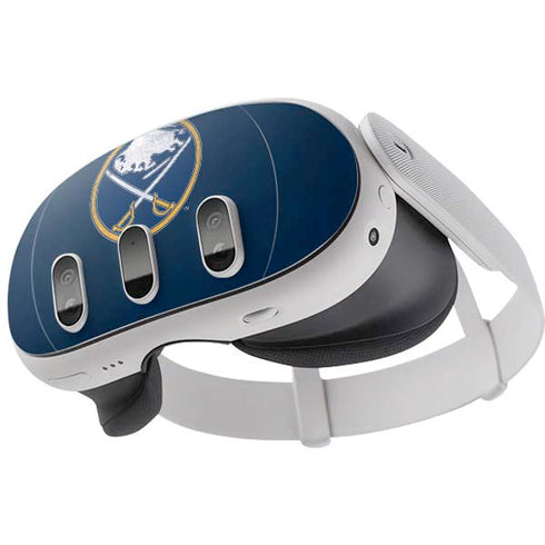 NHL Buffalo Sabres Distressed Meta Quest 3 Skin
