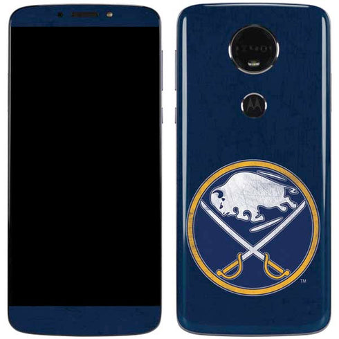 NHL Buffalo Sabres Distressed Moto E5 Plus Skin