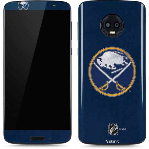 NHL Buffalo Sabres Distressed Moto G6 Skin