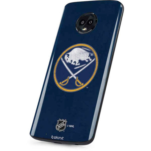 NHL Buffalo Sabres Distressed Moto G6 Skin