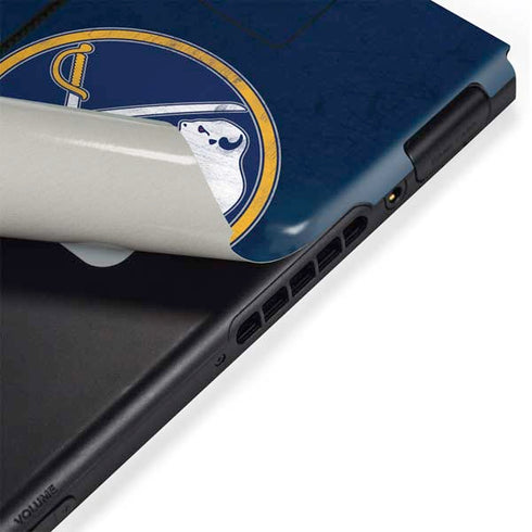 NHL Buffalo Sabres Distressed Nintendo Switch Bundle Skin
