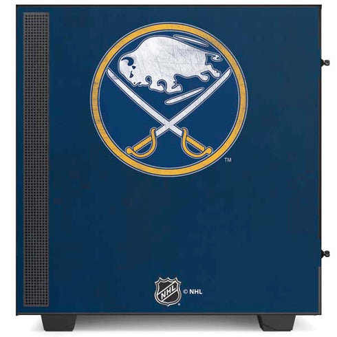 NHL Buffalo Sabres Distressed NZXT H510 Compact ATX Mid-Tower Case Skin