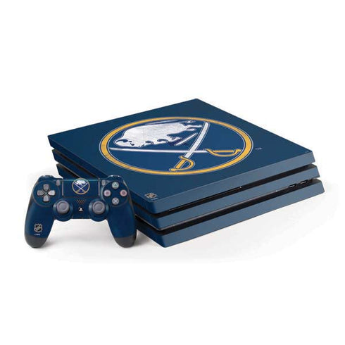 NHL Buffalo Sabres Distressed PS4 Pro Bundle Skin