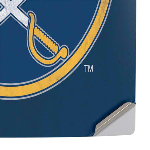 NHL Buffalo Sabres Distressed PS5 Console Skin