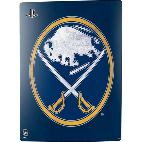NHL Buffalo Sabres Distressed PS5 Digital Edition Console Skin