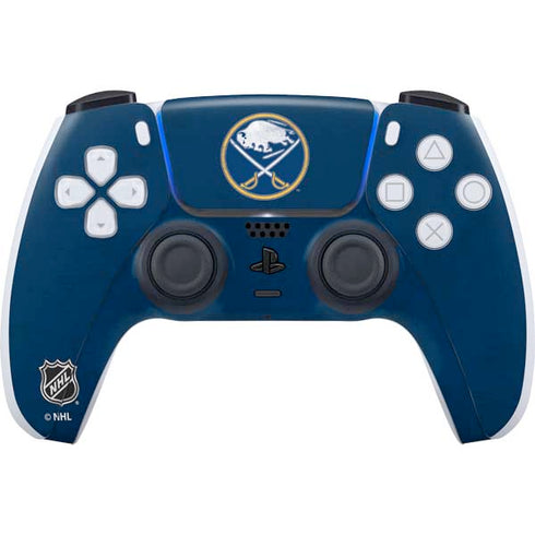 NHL Buffalo Sabres Distressed PS5 Controller Skin