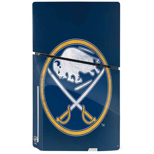 NHL Buffalo Sabres Distressed PS5 Slim Disk Bundle Skin