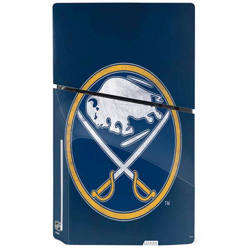 NHL Buffalo Sabres Distressed PS5 Slim Disk Console Skin
