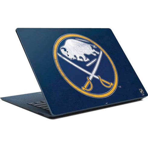 NHL Buffalo Sabres Distressed Surface Laptop Skin