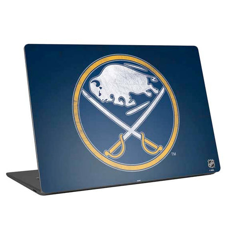 NHL Buffalo Sabres Distressed Universal Laptop 16.6in (13.4 x 9.7in) Skin
