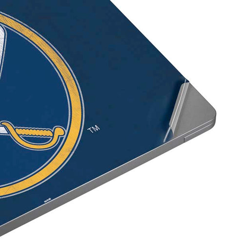 NHL Buffalo Sabres Distressed Universal Laptop 16.6in (13.4 x 9.7in) Skin