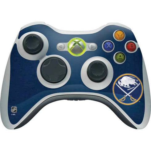 NHL Buffalo Sabres Distressed Xbox 360 Wireless Controller Skin