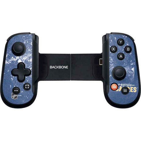 NHL Buffalo Sabres Frozen Backbone One for iPhone Game Controller Skin