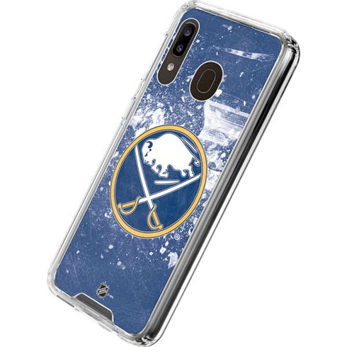 NHL Buffalo Sabres Frozen Galaxy A30 Clear Case