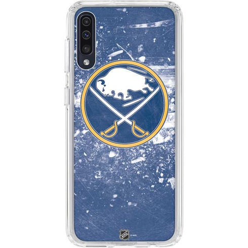 NHL Buffalo Sabres Frozen Galaxy A50 Clear Case