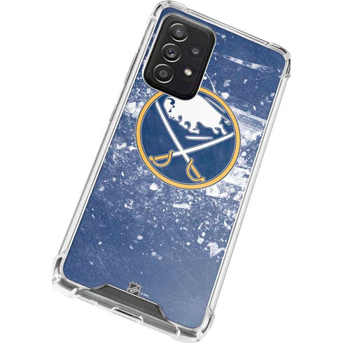NHL Buffalo Sabres Frozen Galaxy A52 5G Clear Case