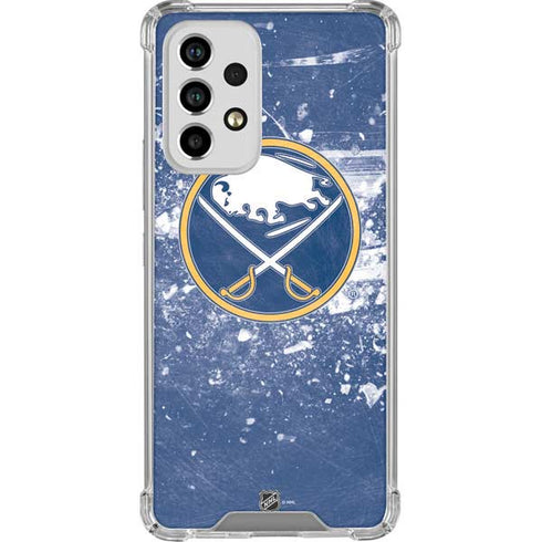 NHL Buffalo Sabres Frozen Galaxy A53 5G Clear Case