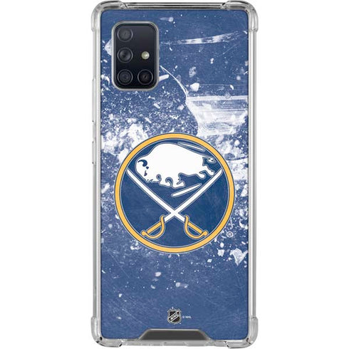 NHL Buffalo Sabres Frozen Galaxy A71 5G Clear Case