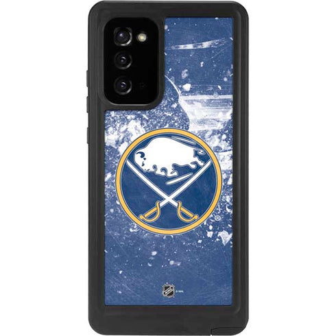 NHL Buffalo Sabres Frozen Galaxy Note20 5G Waterproof Case