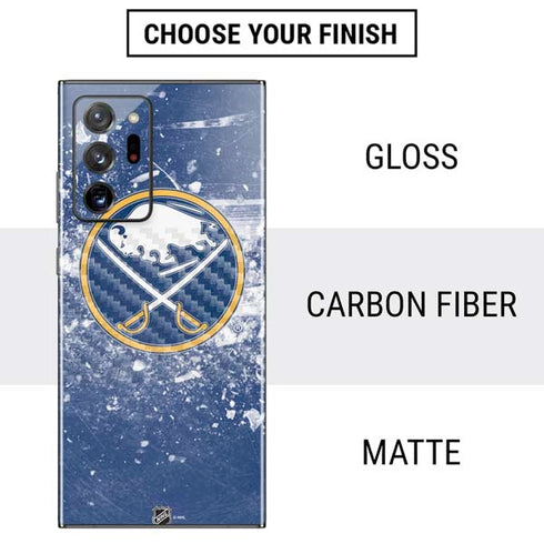 NHL Buffalo Sabres Frozen Galaxy Note20 Ultra 5G Skin