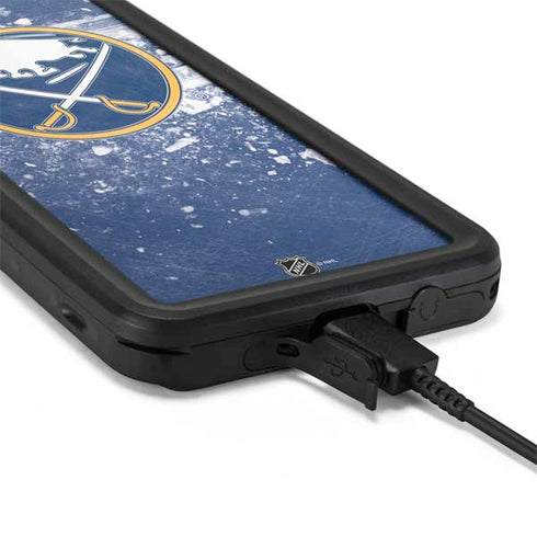 NHL Buffalo Sabres Frozen Galaxy S20 Plus Waterproof Case