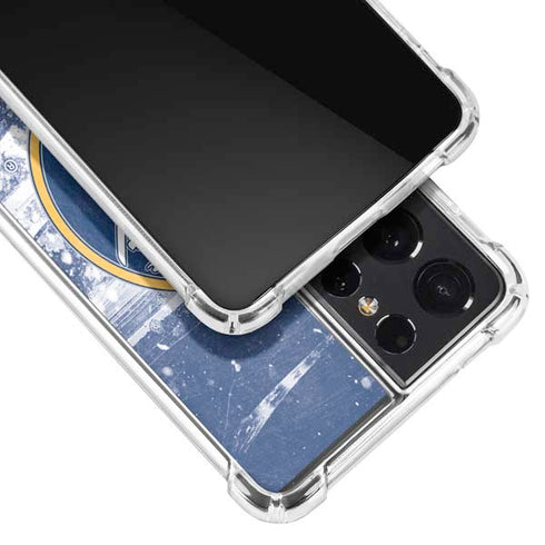 NHL Buffalo Sabres Frozen Galaxy S21 Ultra 5G Clear Case