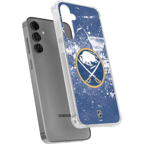 NHL Buffalo Sabres Frozen Galaxy S24 Plus Clear Case