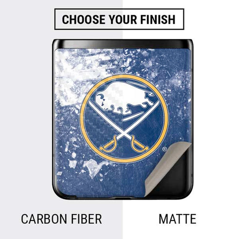 NHL Buffalo Sabres Frozen Galaxy Z Flip Skin