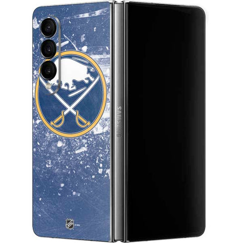 NHL Buffalo Sabres Frozen Galaxy Z Fold4 5G Skin