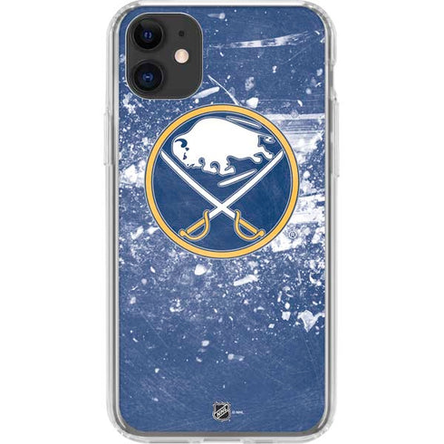 NHL Buffalo Sabres Frozen iPhone 11 Clear Case