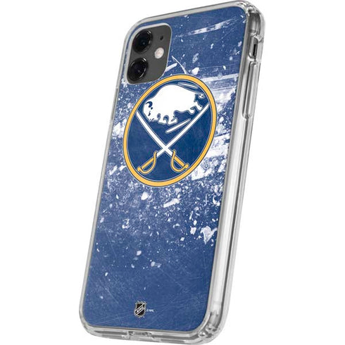 NHL Buffalo Sabres Frozen iPhone 11 Clear Case