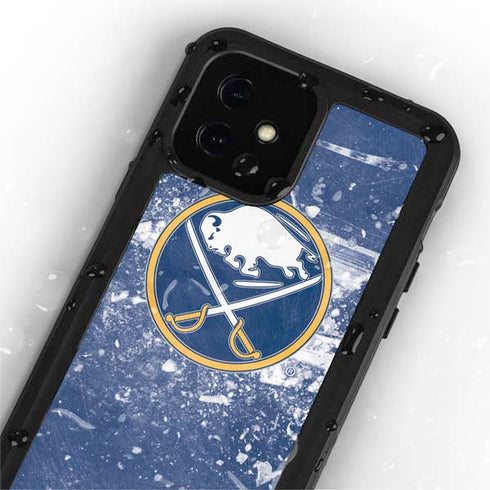 NHL Buffalo Sabres Frozen iPhone 12 Mini Waterproof Case