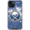 NHL Buffalo Sabres Frozen iPhone 13 Mini Clear Case