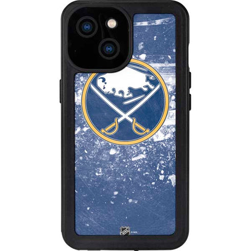 NHL Buffalo Sabres Frozen iPhone 13 Mini Waterproof Case