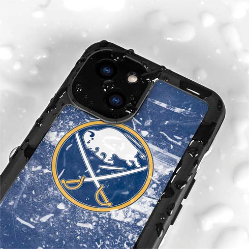 NHL Buffalo Sabres Frozen iPhone 13 Mini Waterproof Case