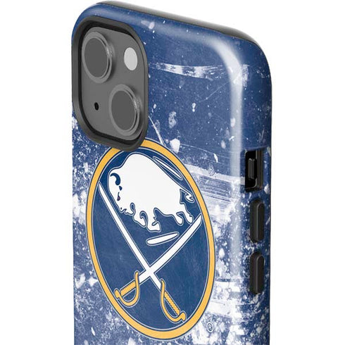 NHL Buffalo Sabres Frozen iPhone 15 Plus Impact Case